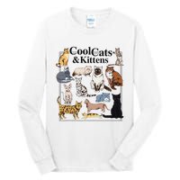 Cools Cat And Kitten Cat Types Funny Tall Long Sleeve T-Shirt