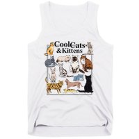 Cools Cat And Kitten Cat Types Funny Tank Top