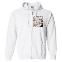 Cools Cat And Kitten Cat Types Funny Full Zip Hoodie