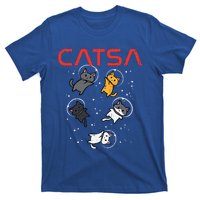 Catsa Cat Astronauts Kitten Space T-Shirt