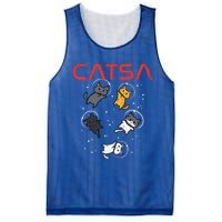 Catsa Cat Astronauts Kitten Space Mesh Reversible Basketball Jersey Tank