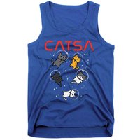 Catsa Cat Astronauts Kitten Space Tank Top