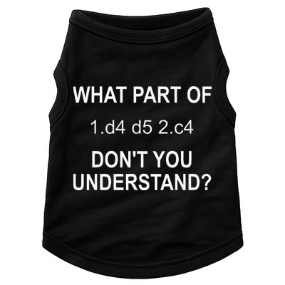 Cool Chess Art Chess Lover Chess Player Doggie Tank