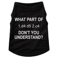 Cool Chess Art Chess Lover Chess Player Doggie Tank