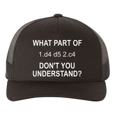 Cool Chess Art Chess Lover Chess Player Yupoong Adult 5-Panel Trucker Hat