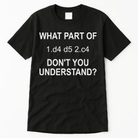 Cool Chess Art Chess Lover Chess Player Tall T-Shirt