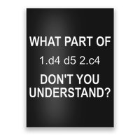 Cool Chess Art Chess Lover Chess Player Poster