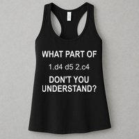 Cool Chess Art Chess Lover Chess Player Womens Tank Top