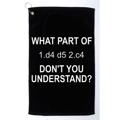Cool Chess Art Chess Lover Chess Player Golf Towel
