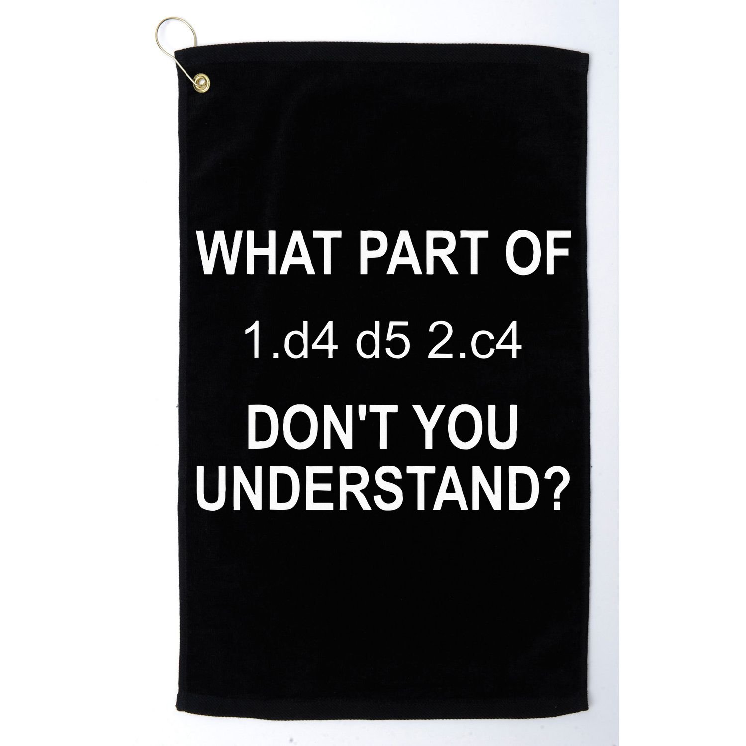 Cool Chess Art Chess Lover Chess Player Golf Towel