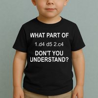 Cool Chess Art Chess Lover Chess Player Toddler T-Shirt