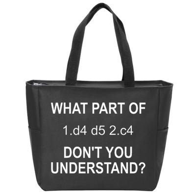 Cool Chess Art Chess Lover Chess Player Zip Tote Bag