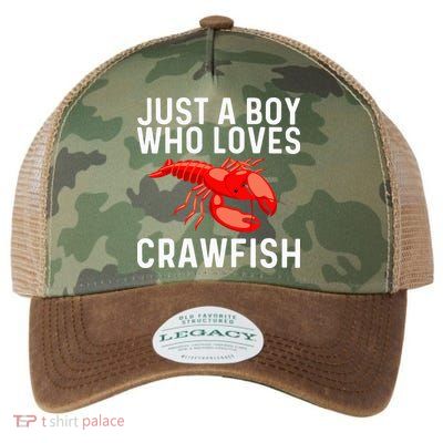 Cool Crawfish Art For Lobster Crawdad Boil Food Legacy Tie Dye Trucker Hat