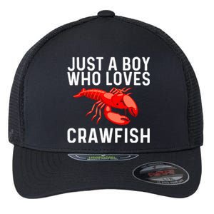 Cool Crawfish Art For Lobster Crawdad Boil Food Flexfit Unipanel Trucker Cap