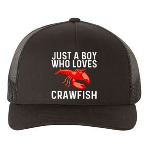 Cool Crawfish Art For Lobster Crawdad Boil Food Yupoong Adult 5-Panel Trucker Hat