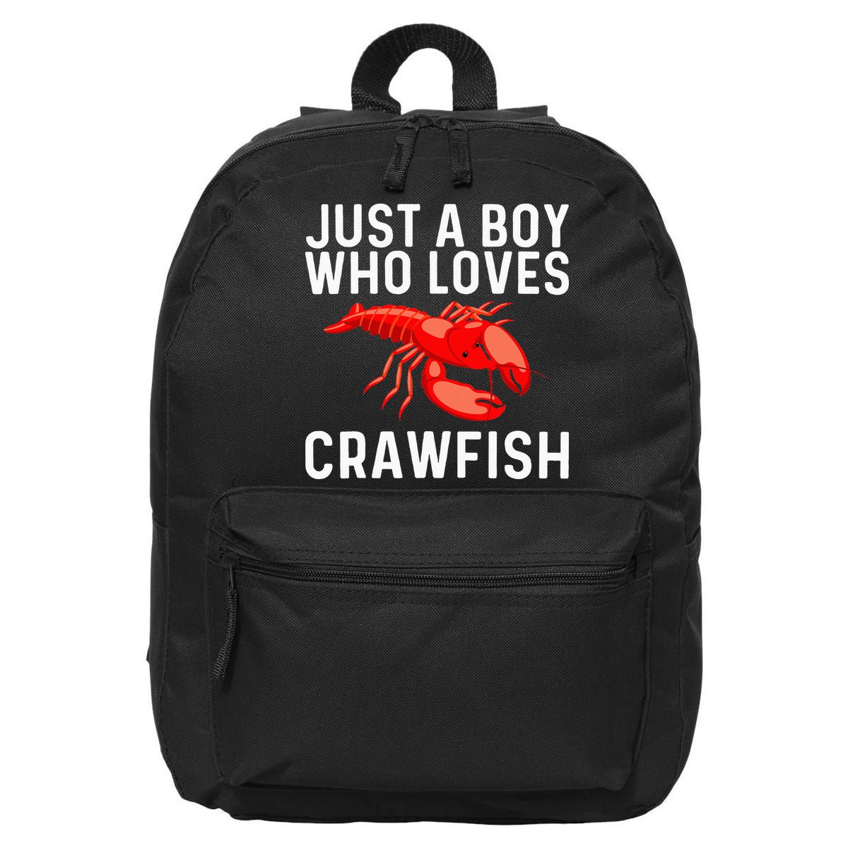 Cool Crawfish Art For Lobster Crawdad Boil Food 16 in Basic Backpack