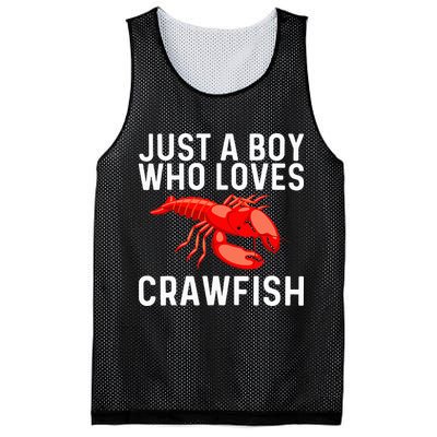 Cool Crawfish Art For Lobster Crawdad Boil Food Mesh Reversible Basketball Jersey Tank