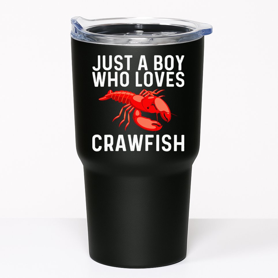 Cool Crawfish Art For Lobster Crawdad Boil Food Tumbler