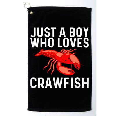 Cool Crawfish Art For Lobster Crawdad Boil Food Golf Towel