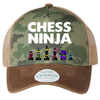 Cool Chess Art For Boy Chess Player Chess Lovers Legacy Tie Dye Trucker Hat