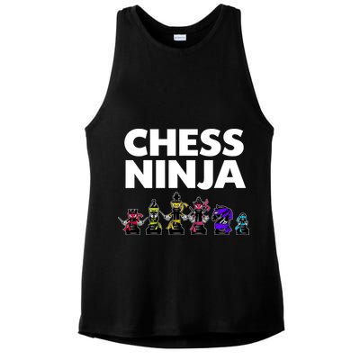 Cool Chess Art For Boy Chess Player Chess Lovers Ladies PosiCharge Tri-Blend Wicking Tank