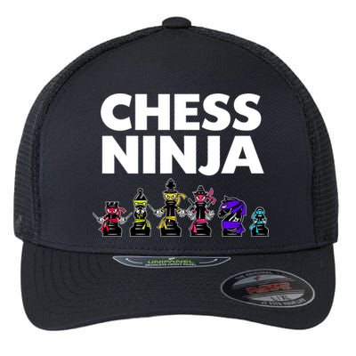 Cool Chess Art For Boy Chess Player Chess Lovers Flexfit Unipanel Trucker Cap