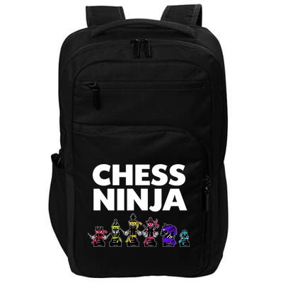 Cool Chess Art For Boy Chess Player Chess Lovers Impact Tech Backpack