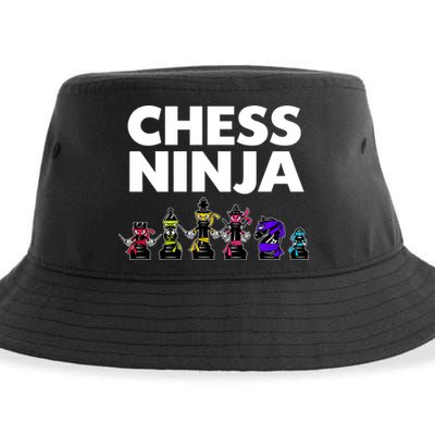 Cool Chess Art For Boy Chess Player Chess Lovers Sustainable Bucket Hat
