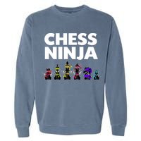 Cool Chess Art For Boy Chess Player Chess Lovers Garment-Dyed Sweatshirt