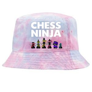 Cool Chess Art For Boy Chess Player Chess Lovers Tie-Dyed Bucket Hat