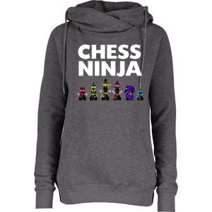 Cool Chess Art For Boy Chess Player Chess Lovers Womens Funnel Neck Pullover Hood