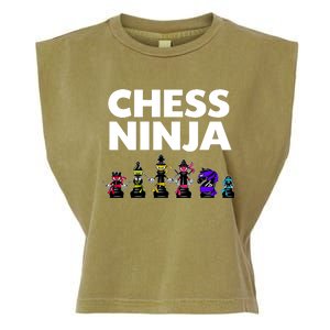 Cool Chess Art For Boy Chess Player Chess Lovers Garment-Dyed Women's Muscle Tee