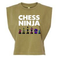 Cool Chess Art For Boy Chess Player Chess Lovers Garment-Dyed Women's Muscle Tee