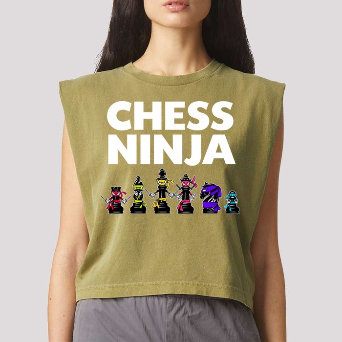 Cool Chess Art For Boy Chess Player Chess Lovers Garment-Dyed Women's Muscle Tee
