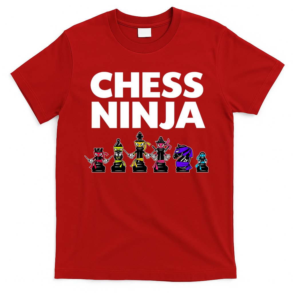 Cool Chess Art For Boy Chess Player Chess Lovers T-Shirt