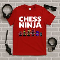 Cool Chess Art For Boy Chess Player Chess Lovers T-Shirt