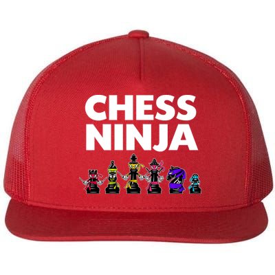 Cool Chess Art For Boy Chess Player Chess Lovers Flatbill Hat