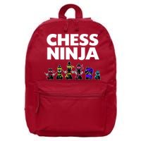 Cool Chess Art For Boy Chess Player Chess Lovers 16 in Basic Backpack