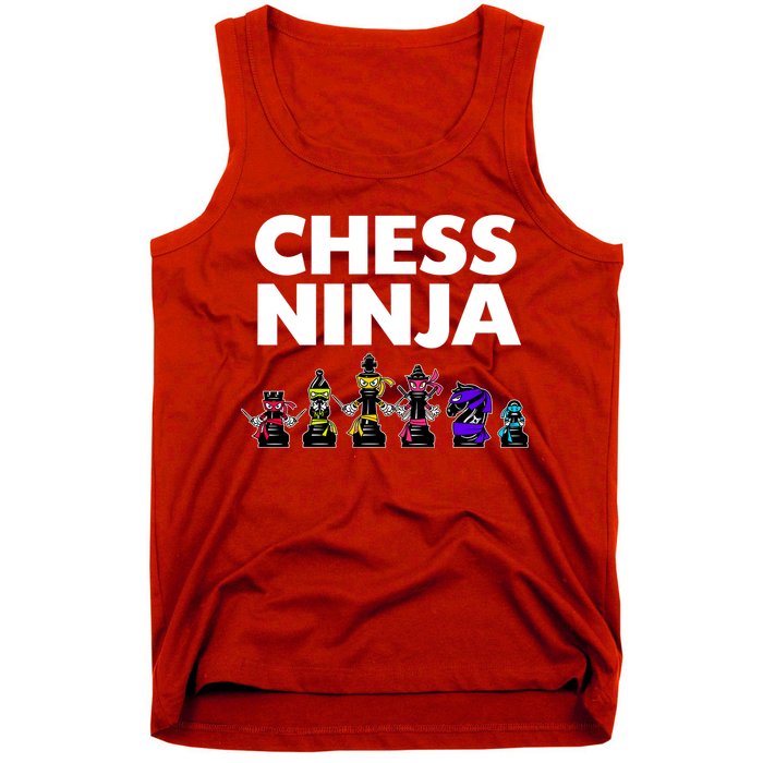 Cool Chess Art For Boy Chess Player Chess Lovers Tank Top