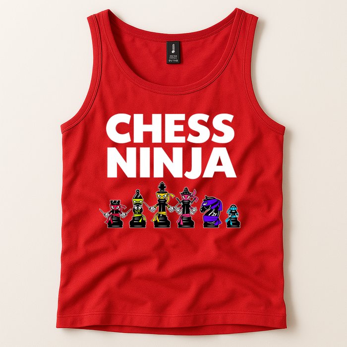 Cool Chess Art For Boy Chess Player Chess Lovers Tank Top