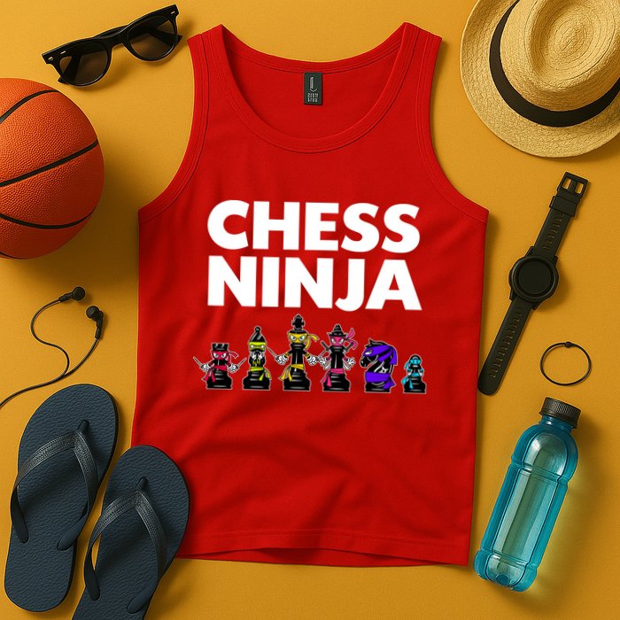 Cool Chess Art For Boy Chess Player Chess Lovers Tank Top