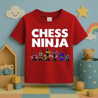 Cool Chess Art For Boy Chess Player Chess Lovers Toddler T-Shirt