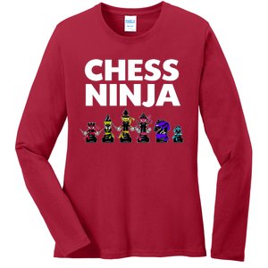 Cool Chess Art For Boy Chess Player Chess Lovers Ladies Long Sleeve Shirt