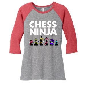 Cool Chess Art For Boy Chess Player Chess Lovers Women's Tri-Blend 3/4-Sleeve Raglan Shirt