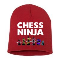 Cool Chess Art For Boy Chess Player Chess Lovers Short Acrylic Beanie