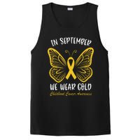 Childhood Cancer Awareness In September We Wear Gold Cute PosiCharge Competitor Tank