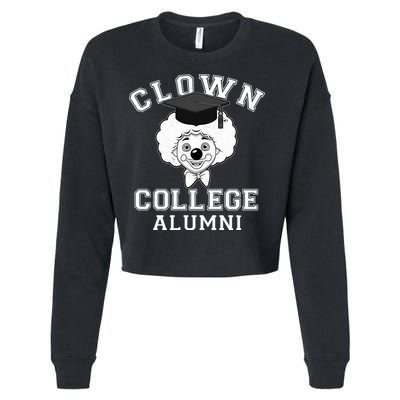 Clown College Alumni Cropped Pullover Crew