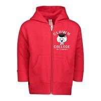 Clown College Alumni Toddler Zip Fleece Hoodie