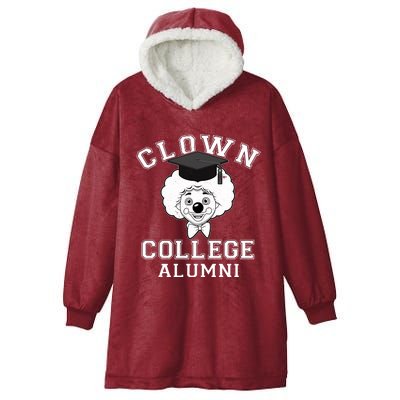 Clown College Alumni Hooded Wearable Blanket