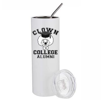 Clown College Alumni Stainless Steel Tumbler